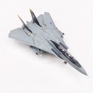 พร้อมส่ง WLTK โมเดลเครื่องบินรบ Tomcat Fighter F-14D VF-31 Bomb Cat F14 1/100 โลหะผสม สไตล์ญี่ปุ่น อเมริกัน