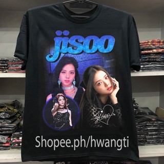  ใหม่เอี่ยมเสื้อยืด JISOO BLACKPINK DTG ( B-031 )