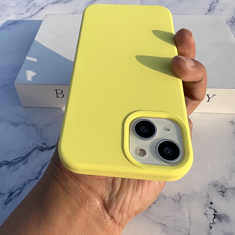 สีเหลืองมะนาวสีส้มกันชนกันกระแทกซิลิโคนสําหรับiPhone 15promax 14Promax 13Promax 11 11promax 17 12promax 13Pro 14Pro 14Plus X Xs XR Xsmax 15Pro 16Promax ราคา ถูกที่สุด ดีลบีเคเค แกลเลอรีภาพที่ 7