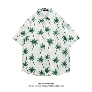 เสื้อลายดอก เสื้อฮาวาย เสื้อเชิ้ต hawaii หลายสไตล์ 100 แบบ ขนาด: M L XL 2XL 3XL รุ่น 2160