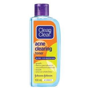 100มลผลิตภัณฑ์ดูแลผิวหน้าCLEAN คลีนแอนด์เคลียร์ โทนเนอร์ แอคเน่ AND CLEAR ACNE CLEARINGTONER 100ML