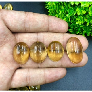 1 Pc Random Pick Natural Citrine Gemstone Wholesale Price Stone Cabochons Handmade And hand polished for Making Jewelry