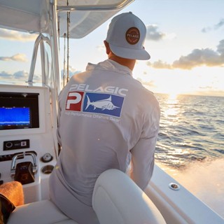 Pelagic Aquatek Deluxe เสื้อแขนยาว มีฮู้ด สําหรับคนรักการตกปลา คุณภาพสูง ป้องกันแสงแดด