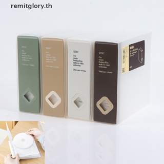 Remitglory กล่องเก็บแผ่น CD DVD แบบแข็ง 24 แผ่น พกพาง่าย TH