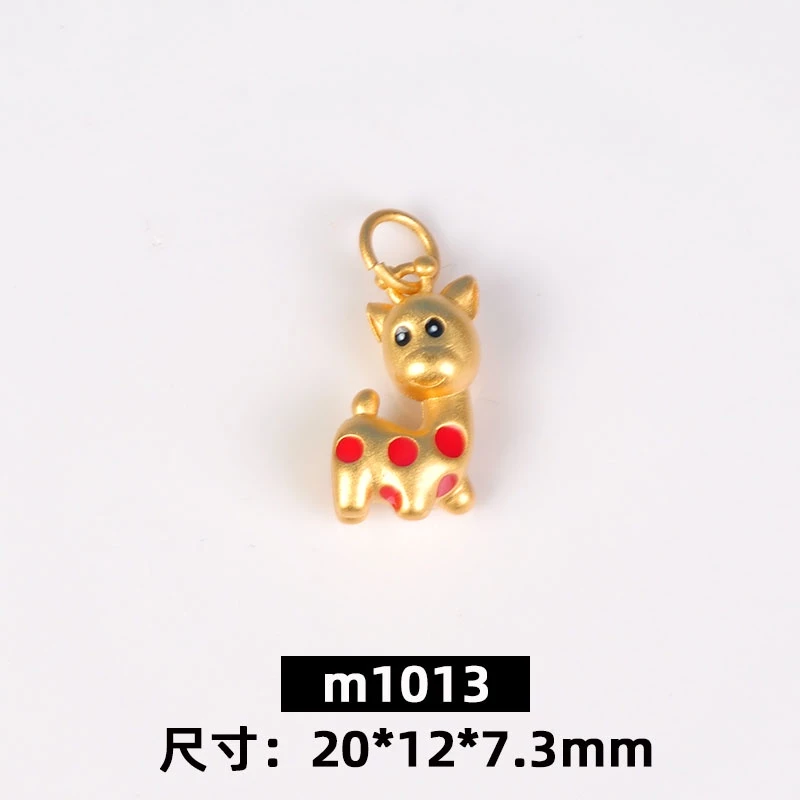 จี้ทรายทองรูปนกยูง ยีราฟ สไตล์จีนโบราณ สำหรับสร้อยข้อมือ DIY thumbnail 5
