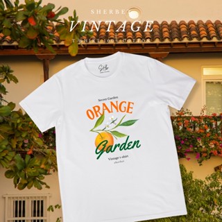 sherbettee|เสื้อยืดลาย orange garden