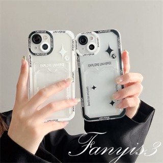 เคสโทรศัพท์มือถือ TPU ใส แบบนิ่ม ลายดาว มีช่องใส่บัตร สําหรับ Realme C55 10 C35 C33 C31 C30 C25Y C21Y C25 C25s C12 C21 C20 C20A C11 8i 8 C15 5 5i 5s 6i C3 Narzo 50i 50A