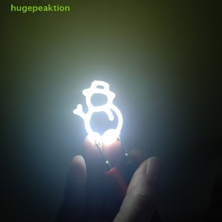 Hugepeaktion หลอดไฟไดโอด LED 3V ยืดหยุ่น สําหรับตกแต่งปาร์ตี้คริสต์มาส DIY