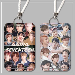 พร้อมส่ง ขายดี ซองใส่บัตรอาหาร แบบแข็ง ลายดาว รถบัส รถไฟใต้ดิน พร้อมสายคล้อง สําหรับนักเรียน