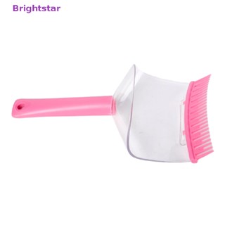 Brightstar DIY ผู้หญิง ที่กันจอนผม ขอบตัด เครื่องมือปัตตาเลี่ยน หวีไกด์ สําหรับผมหน้าม้าน่ารัก ใหม่