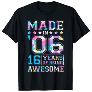 16 Year Old Girl Gifts for 16th Birthday Gift Born In 2006 T-Shirt Tops_03