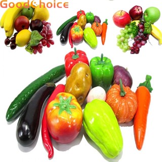 【Good】Realistic Lifelike Artificial Plastic Fruit Kitchen Fake Display Home Food Decor【Ready Stock】