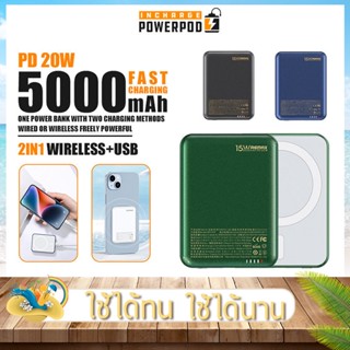 แบตสำรอง มินิ รุ่น RPP-509 ชาร์จเร็ว PD20W ความจุ5000mAh แบตเตอรี่สำรอง มีไฟบอกแบต ขนาดเล็ก พกพาสะดวก พาวเวอร์แบงค์