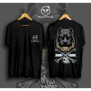 MAD FACE Black War Dog  T-Shirts 2022 New D10  Breathable Personality Japanese_02