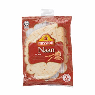 แผ่นแป้งนาน  มิชชั่น เพลนMISSION NAAN PLAIN