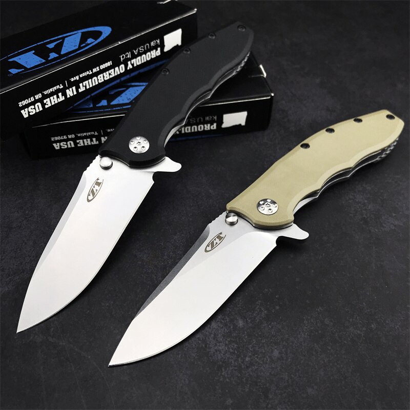 f_1 Zero Tolerance ZT0562พับมีด5cr15mov ใบมีด G10จับการล่าสัตว์ Flipper มีด Edc เครื่องมือมัลติฟังก์