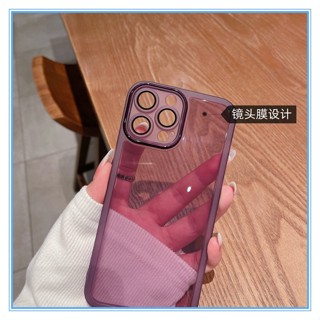 เคสiPhone14 pro max ปลอกป้องกันเลนส์ แบบนิ่ม กันกระแทก case for iPhone11 12 13 14 Pro max เคสไอโฟน14 caseiPhone11 ตัวป้องกันกล้อง 14/11/13 Pro max