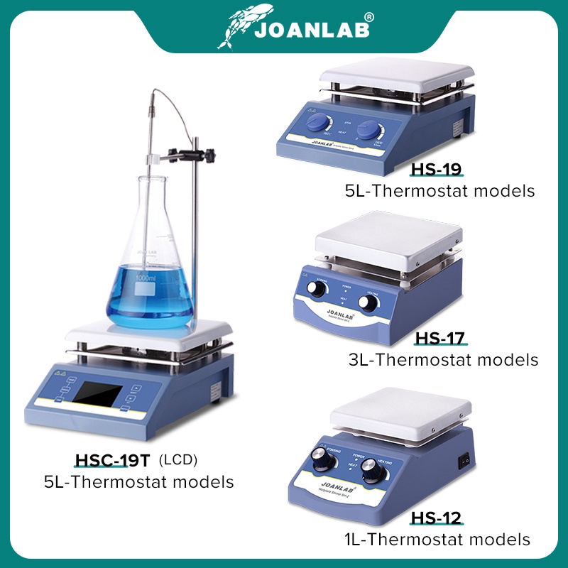 Joanlab خلاط مغناطيسي بالتسخين وشاشة رقمية — صورة 2