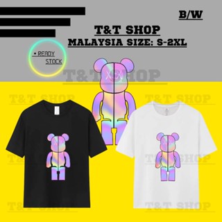 ✨READY STOCK✨ BEARBRICK T-SHIRT UNISEX COTTON T-SHIRT WOMAN MEN INSPIRATION STREET WEAR_05