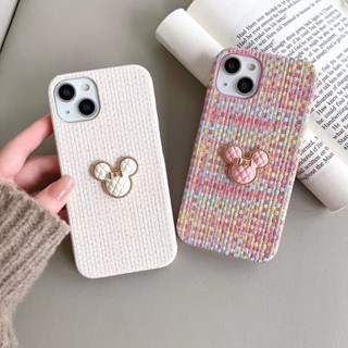 เคสโทรศัพท์มือถือ แบบนิ่ม ลายการ์ตูนมิกกี้ เมาส์ สําหรับ iphone 12 pro max 11 pro max 14proamx