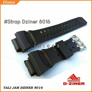 สายนาฬิกาข้อมือ สําหรับ d-ziner 8016 DZ-8016 DZ8016 d-ziner DZ8016