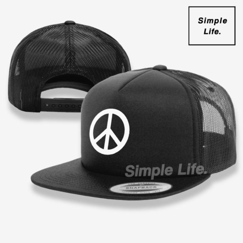 หมวกตาข่าย PEACE Snapback / Trucker Snapback / Trucker Net