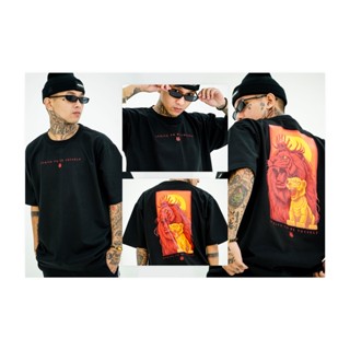 เสื้อคู่ - อะนิเมะทางกฎหมาย Tee / HGHMNDS ออนไลน์ - LION BREED เสื้อยืดสําหรับผู้ชาย / เสื้อยืดสําห
