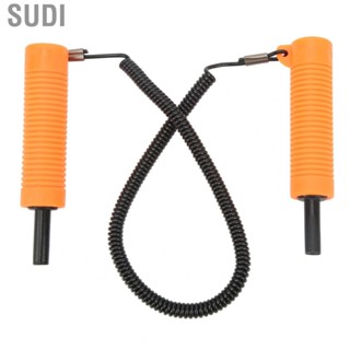 Sudi Ice Fishing Safety Pick Stainless Steel Retractable Ice Awls For Outdoor Use