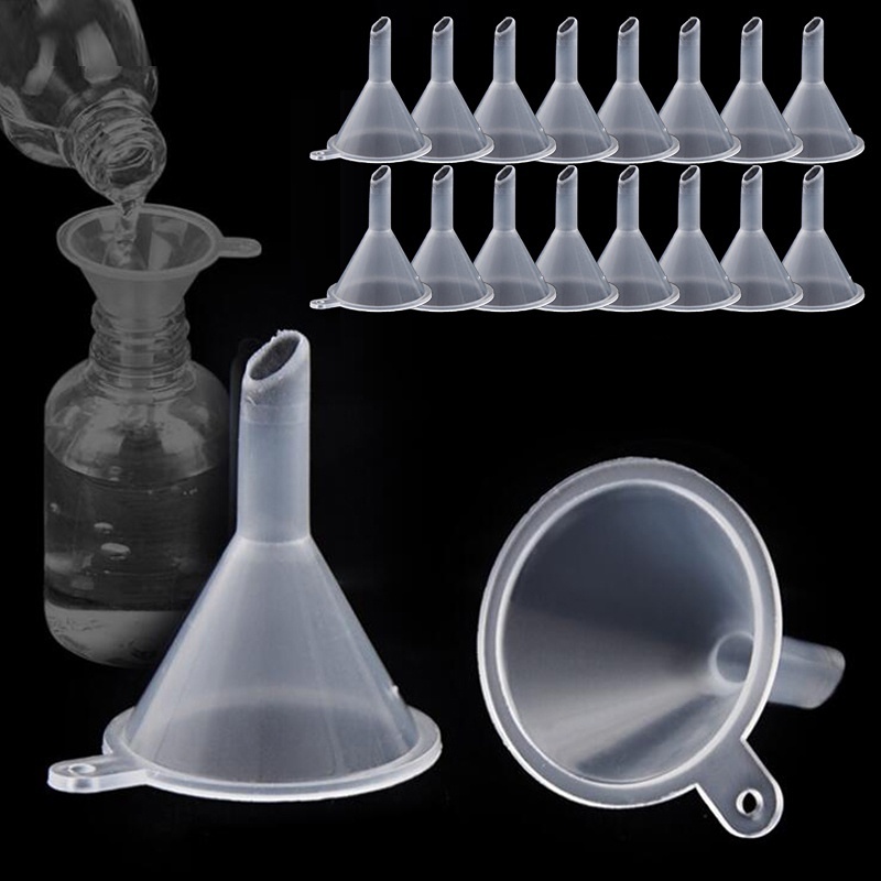 กรวยจ่ายของเหลว โลชั่น เครื่องสําอาง แบบใส ใช้ซ้ําได้ ขนาดเล็ก แบบพกพา สีมาการอง สร้างสรรค์ สําหรับห้องครัว