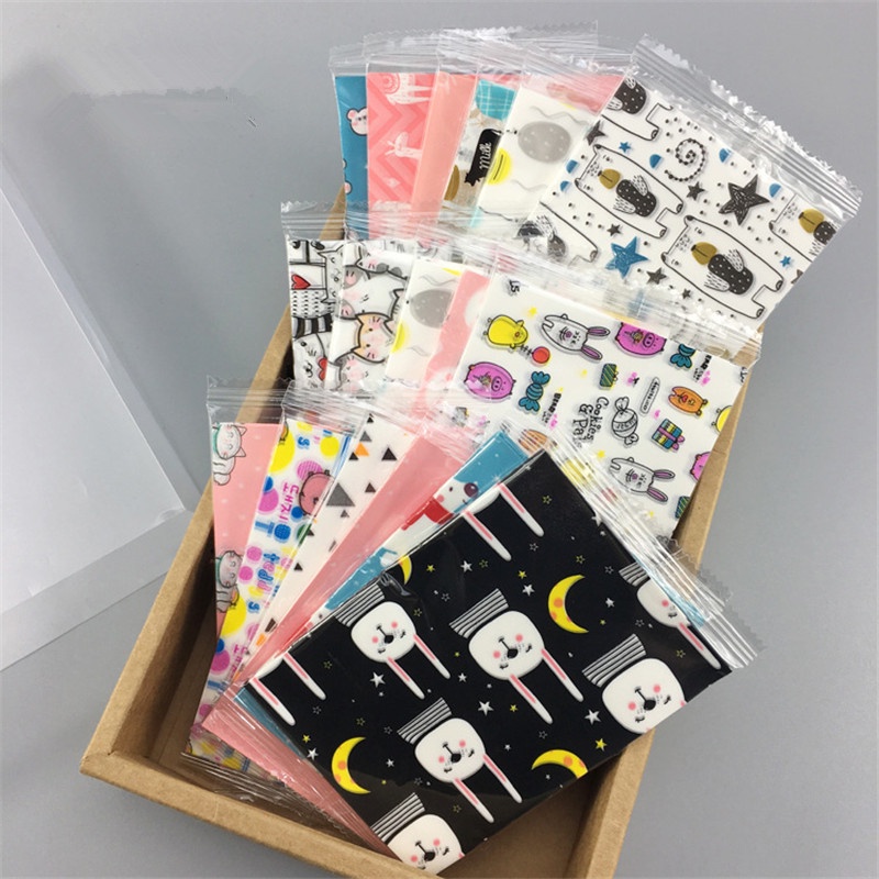 100 ชิ้น DIY Handmade Nougat Candy บรรจุภัณฑ์น้ํามันกระดาษนม Candy Taffy Wrapper ปีใหม่ Xmas Party D