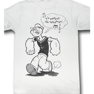 เสื้อยืดผ้าฝ้าย Popeye เสื้อวินเทจ ป๊อบอาย ด่วน!!! มาน้อยไซส์ล่ะตัวเท่าน้ันจ้าS-3XL_02