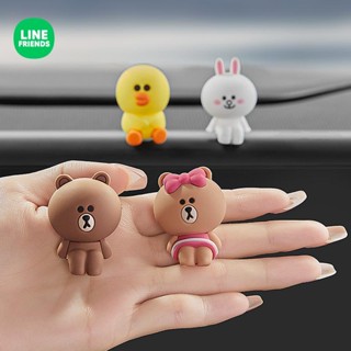 [Line Friends] อุปกรณ์เสริมตุ๊กตา สําหรับตกแต่งรถยนต์