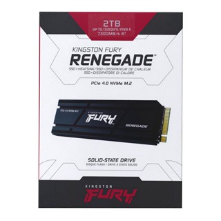 Kingston Fury Renegade 2Tb Pcie 4.0 M.2 2280 Ssd พร้อมฮีทซิงค์ เข้ากันได้กับ