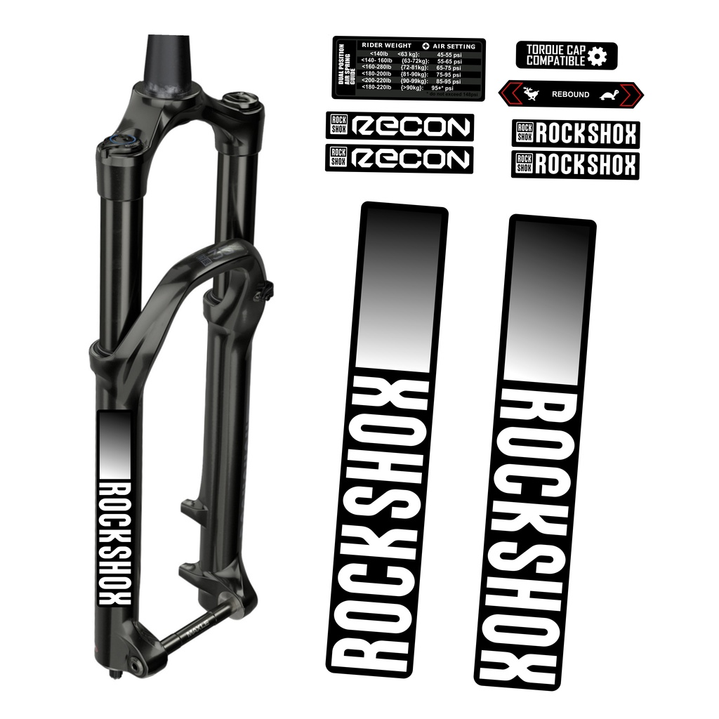 Rockshox Recon 2021 MTB Bike Fork Decal Sticker