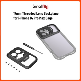 Smallrig เลนส์เครื่องบินด้านหลัง 17 มม. สําหรับ iPhone 14 Pro Max Cage 4079