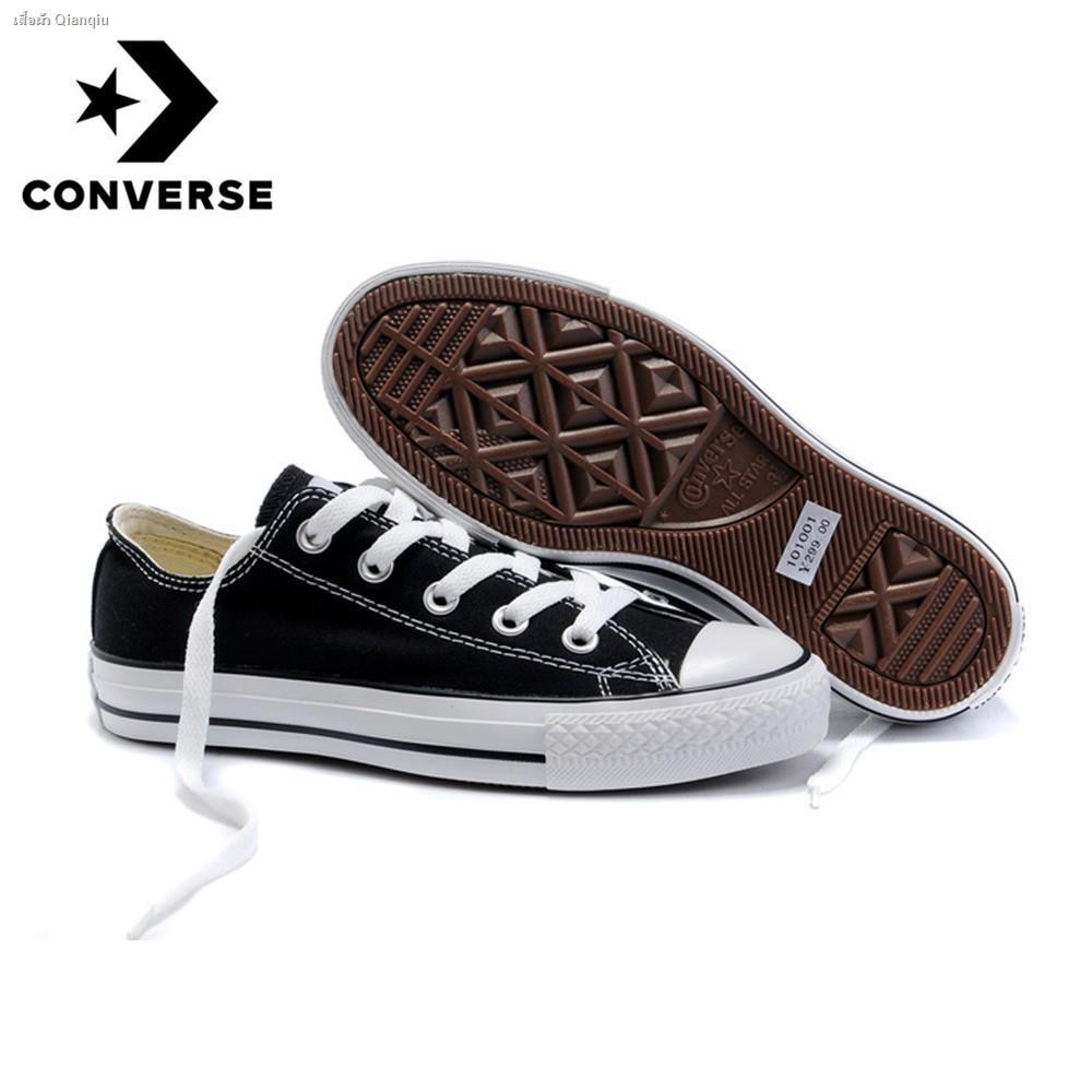💛New💼แท้100% Converse All Star (Classic) ox White สีขาว รองเท้า คอนเวิร์ส รุ่นฮิต ได้ทั้งชายหญิง