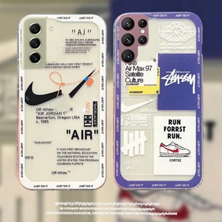 ใหม่ เคสโทรศัพท์ซิลิโคน TPU ใส แบบนิ่ม บางพิเศษ กันกระแทก สําหรับ Samsung Galaxy S23 Ultra S23+ S22 Ultra Plus A14 5G 2023