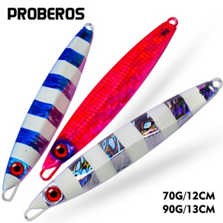 Proberos เหยื่อตกปลาโลหะ 70 กรัม-90 กรัม 5 ชิ้น