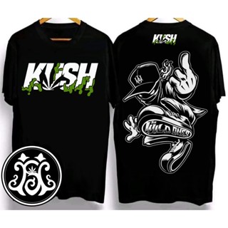 เสื้อยืดสีพื้น - KUSH วัฒนธรรมวินเทจแรงบันดาลใจผ้าฝ้ายหลวมเสื้อผ้าเสื้อยืดสําหรับผู้ชาย Oversize Te