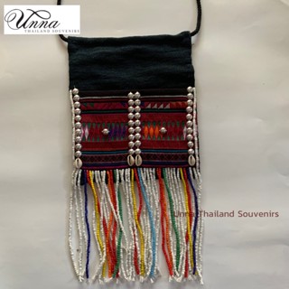 กระเป๋าสะพายข้าง งานปักมือ ผ้าปักชนเผ่า ลายพื้นเมือง ย่ามชาวเหนือ crossbody bag handmade ethnic style unisex #3