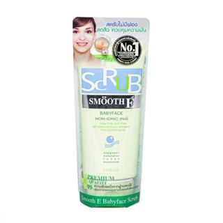 BABY สมูทอีเบบี้เฟซสครับ E 2.2ออนซ์ผลิตภัณฑ์ดูแลผิวหน้าSMOOTH FACE SCRUB 2.2 OZ