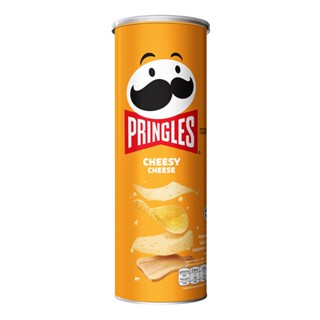 พริงเกิ้ลส์มันฝรั่ง PRINGLES รสชีส 107ก.CHEESY CHEESE 107G.