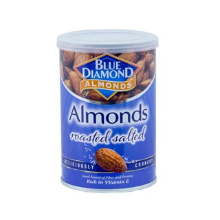 บลูไดมอนด์ถั่วอัลมอนด์ BLUE อบเกลือ 130ก.DIAMOND SALTED ALMOND130G.