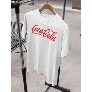 เสื้อยืด เสื้อคู่ Unisex รุ่น CocaCola Edition T-Shirt สวยใส่สบายแบรนด์ Khepri 100%cotton comb พิมพ์สวย รีดทับได้เลย