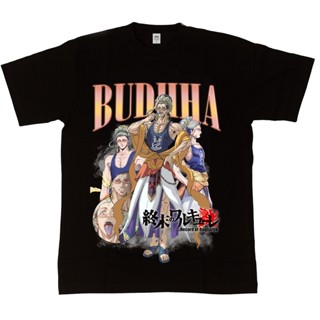 เสื้อผ้าผชเสื้อยืด พิมพ์ลายการ์ตูน Budhha Record Of Ragnarok Shuumatsu No Valkyrie Homage SeriesS-5XL