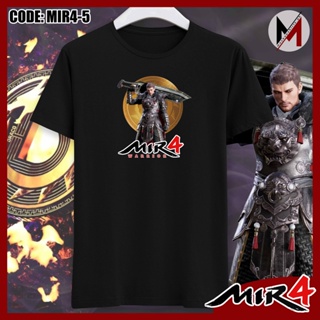 เสื้อคู่วินเทจ - MIR4 WARRIOR Design 5 เสื้อยืดผ้าฝ้ายคุณภาพสูง unisex Asia ขนาด #COD