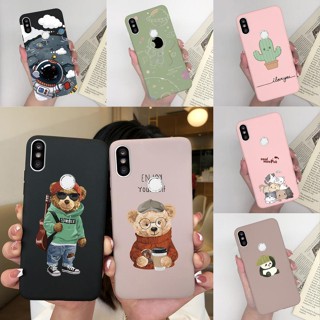 เคสโทรศัพท์ ซิลิโคนนิ่ม กันกระแทก ลายการ์ตูนนักบินอวกาศ กระบองเพชร แฟชั่น สําหรับ Xiaomi Redmi S2 Y2 S2 Y2