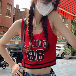 Suxi เสื้อกั๊กถัก สไตล์สปอร์ต แฟชั่นฤดูร้อน สําหรับผู้หญิง