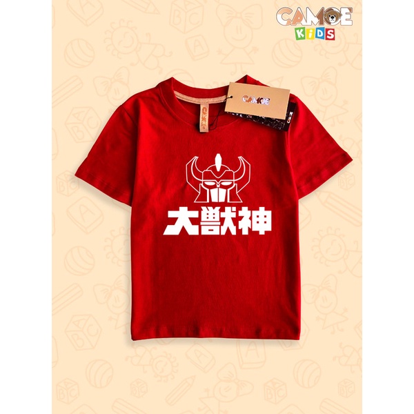 เสื้อยืดโลโก้ KIDS Power Rangers Megazord Japan