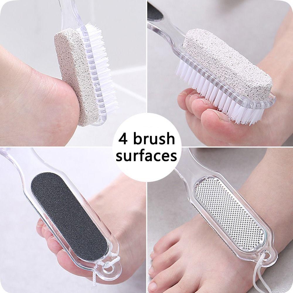 OUREAL เท้า Pedicure แปรงฟุต Dead Skin Remover มัลติฟังก์ชั่นเครื่องมือดูแลเท้า - รูปที่ 3